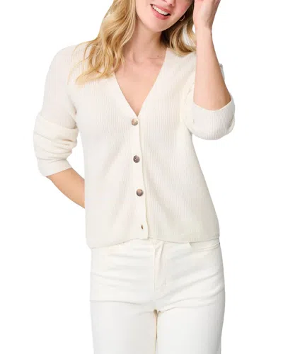 J.mclaughlin Brigitta Cashmere Sweater In White