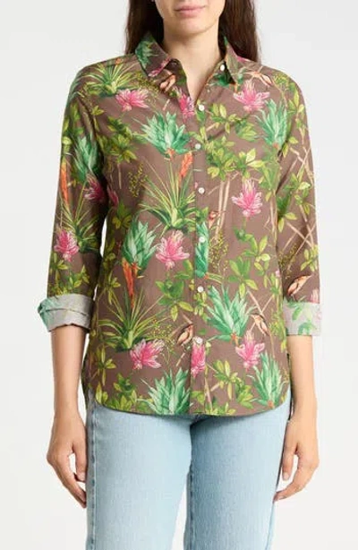 J.mclaughlin Jmclaughlin Britt Button Front Shirt In Multi