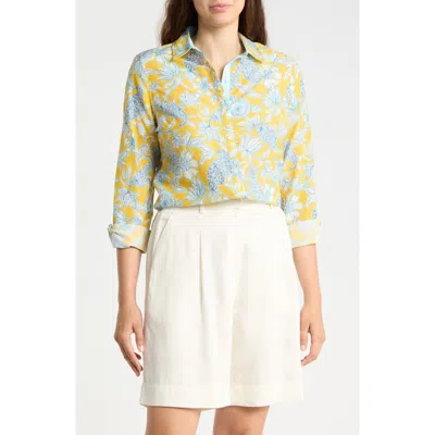 J.mclaughlin Jmclaughlin Britt Button Front Shirt In Multi
