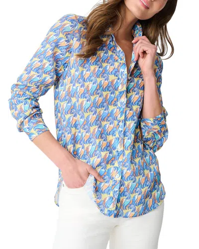 J.mclaughlin Britt Linen Blouse