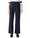 J.mclaughlin Broderick Wool-blend Pant In Blue