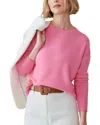 J.mclaughlin Caitie Cashmere Sweater In Pink