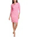 J.mclaughlin J. Mclaughlin Carly Catalina Cloth Dress In Pink