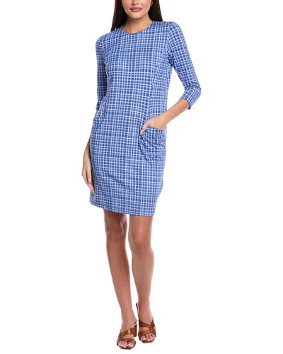 J.mclaughlin Catalyst Dress In Blue