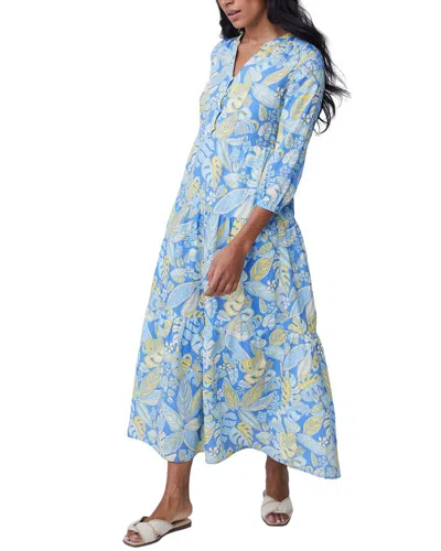 J.MCLAUGHLIN J.MCLAUGHLIN CUNNINGHAM LINEN-BLEND DRESS