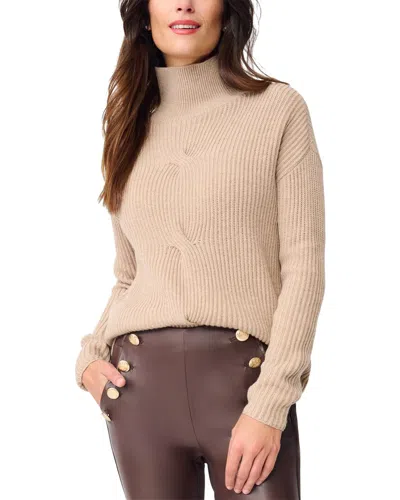 J.mclaughlin J. Mclaughlin Darcy Wool & Cashmere-blend Sweater In Brown