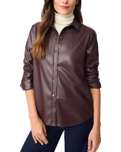 J.mclaughlin Denver Blouse In Brown