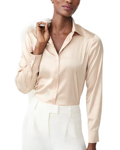 J.mclaughlin Denver Blouse In Neutral