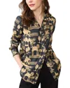 J.mclaughlin Denver Silk-blend Blouse In Multi