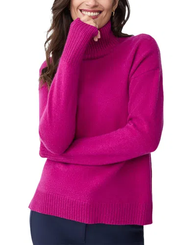 J.mclaughlin Dina Cashmere Sweater In Pink