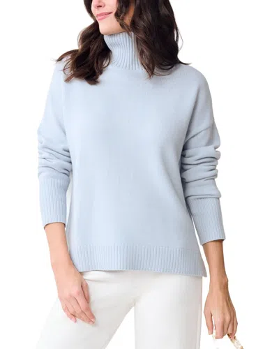 J.mclaughlin Dina Cashmere Sweater In Blue
