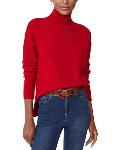 J.mclaughlin Dina Cashmere Sweater In Red