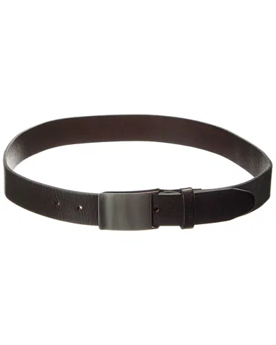 J.mclaughlin Distressed Leather Belt In Brown