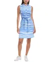 J.mclaughlin Nicola Catalina Cloth Sheath Dress In Blue