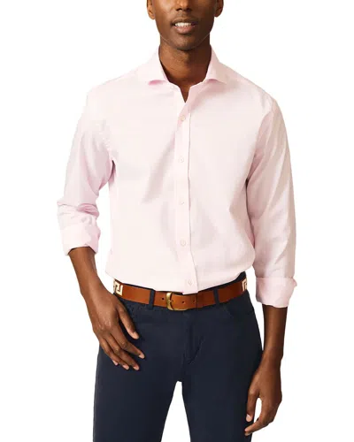 J.mclaughlin Drummond Woven Shirt In Pink