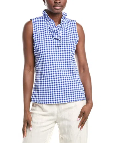 J.mclaughlin Durham Catalina Cloth Top In Blue