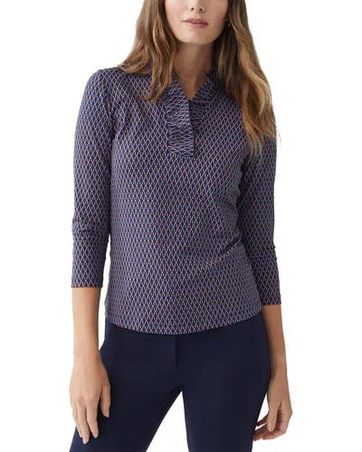 J.mclaughlin J. Mclaughlin Durham Knit Top In Blue