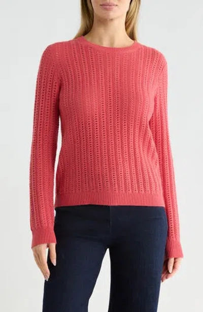 J.mclaughlin Jmclaughlin Etta Cashmere Sweater In Red