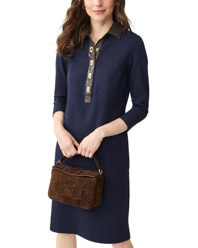 J.mclaughlin Falcon Dress In Blue