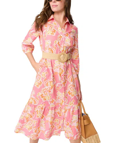 J.mclaughlin Foley Linen-blend Dress