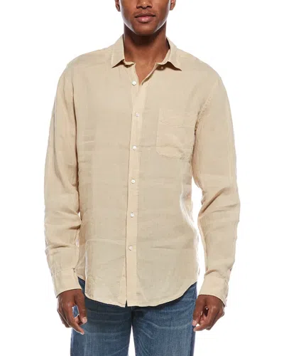 J.mclaughlin Gramercy Linen Shirt In Neutral