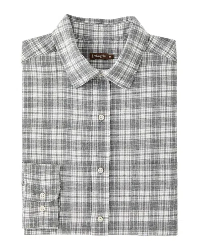 J.mclaughlin Gramercy Shirt In Grey