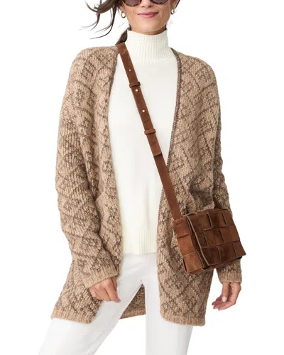 J.mclaughlin Ida Alpaca & Wool-blend Sweater In Brown