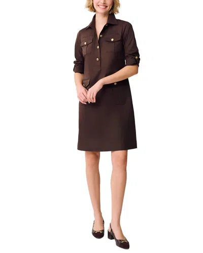 J.mclaughlin J. Mclaughlin Amber Dress In Brown