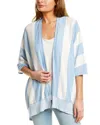 J.mclaughlin J. Mclaughlin Amy Linen Poncho In Multi