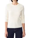 J.mclaughlin J. Mclaughlin Anika Wool-blend Sweater In White