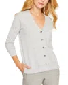 J.mclaughlin Annalyse Cashmere Sweater In Grey
