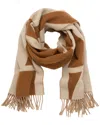 J.mclaughlin J. Mclaughlin Barrow Wool Scarf In Brown