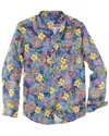 J.mclaughlin Bay Breeze Gramercy Linen Woven Shirt In Multi