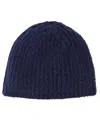 J.mclaughlin J. Mclaughlin Brianne Wool-blend Hat In Blue