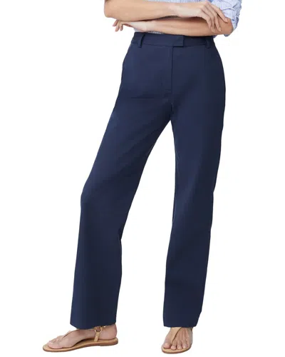 J.mclaughlin J. Mclaughlin Brock Linen-blend Pant In Blue