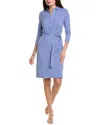 J.mclaughlin J. Mclaughlin Calla Catalina Cloth Dress In Blue