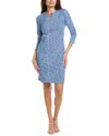 J.mclaughlin J. Mclaughlin Carly Catalina Cloth Dress In Blue