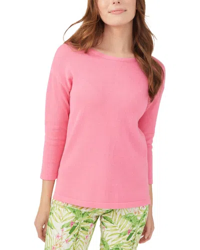 J.MCLAUGHLIN J. MCLAUGHLIN CECE LINEN-BLEND SWEATER