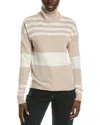 J.mclaughlin Clara Cashmere Sweater In Brown