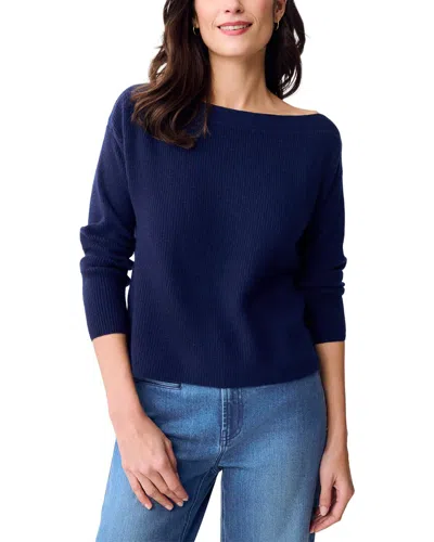 J.mclaughlin J. Mclaughlin Courcheval Cashmere Sweater In Blue