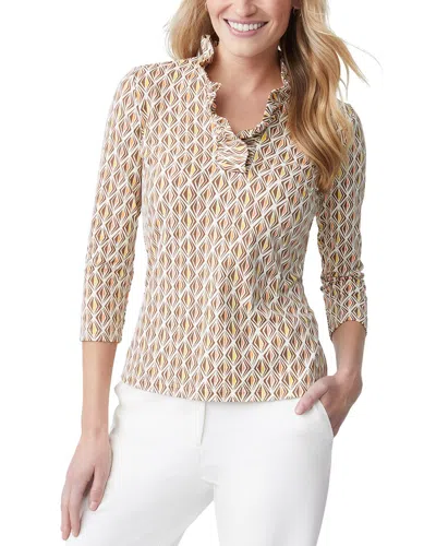 J.mclaughlin J. Mclaughlin Durham Knit Top In Brown