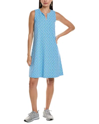 J.mclaughlin Ellison Catalina Cloth Shift Dress In Blue