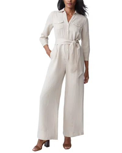 J.MCLAUGHLIN J. MCLAUGHLIN ERNST LINEN-BLEND JUMPSUIT