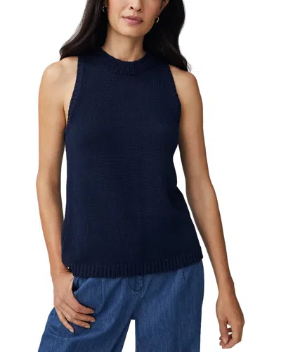 J.mclaughlin J. Mclaughlin Felicity Linen Sweater In Blue