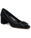 J.mclaughlin J. Mclaughlin Feodora Suede Pump In Black