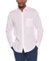 J.mclaughlin J. Mclaughlin Fineline Gramercy Linen Woven Shirt In Multi