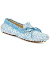 J.mclaughlin J. Mclaughlin Flagler Leather Moccasin In White