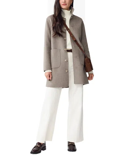 J.MCLAUGHLIN J. MCLAUGHLIN FRADE WOOL-BLEND COAT
