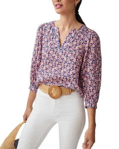 J.mclaughlin J. Mclaughlin Georgette Blouse In Multi