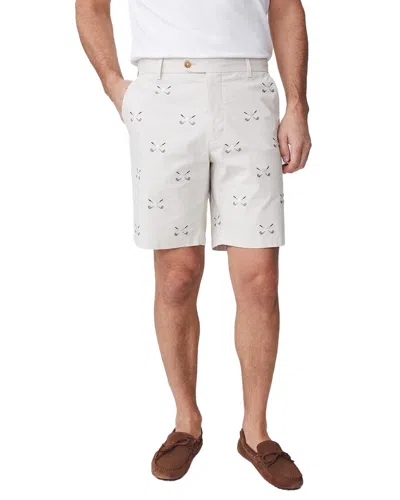 J.mclaughlin J. Mclaughlin Golf Skull Oliver Short In White